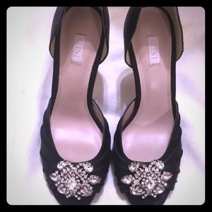 Glint ‘Radiance’ heels w/ crystal details WORN 1X!